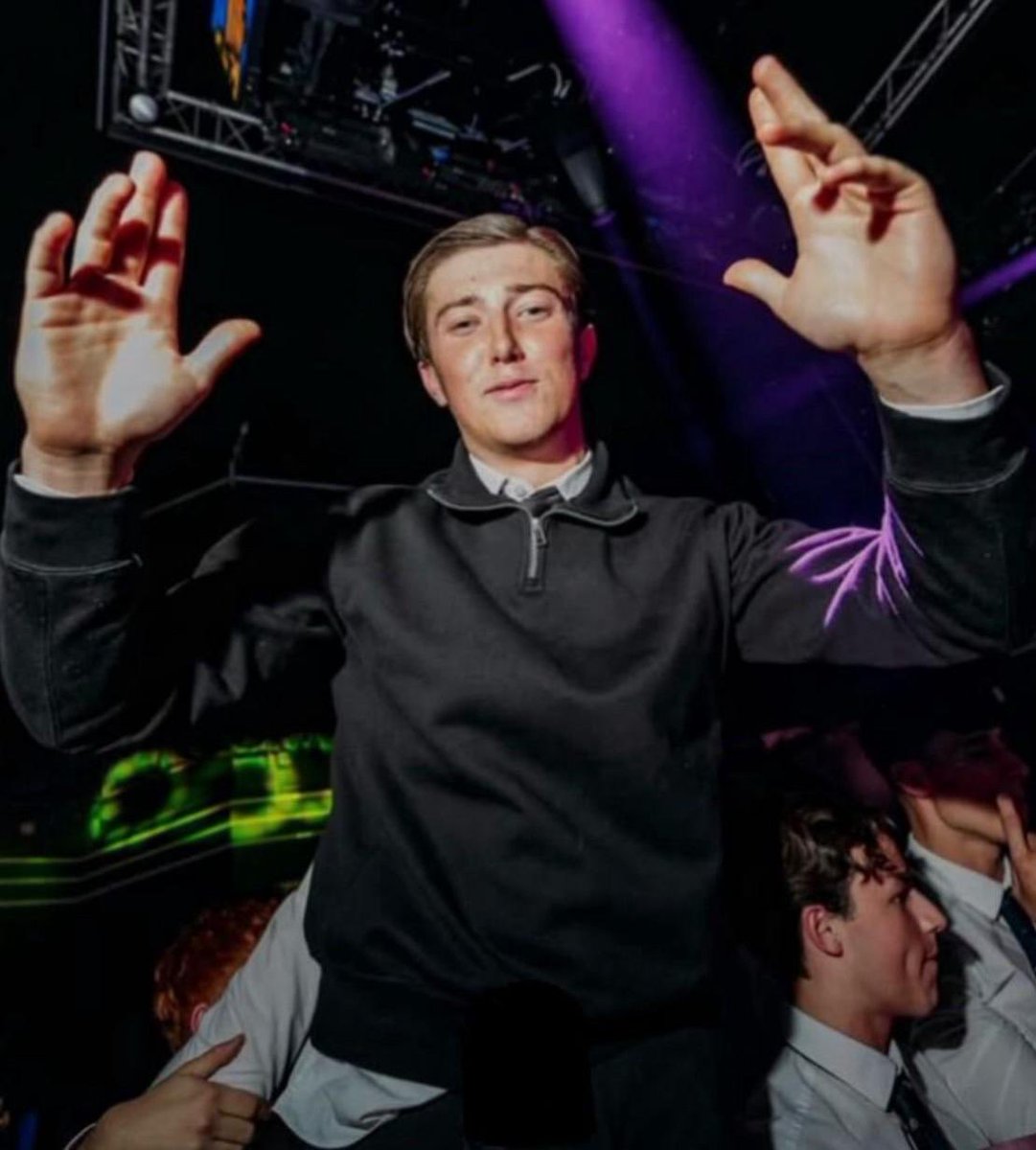 Henry living it up at a concert